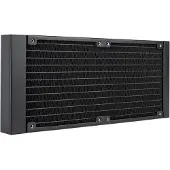 Silverstone IceMyst 240, 240mm AIO-nestejäähdytysratkaisu prosessorille, musta/harmaa