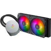 Silverstone IceMyst 240, 240mm AIO-nestejäähdytysratkaisu prosessorille, musta/harmaa