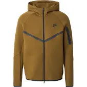 Nike Huppari Tech Fleece FZ Tuulitakki - Vihreä/Musta, koko Large