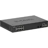 D-Link DGS-1530-10/E - Hallittava kytkin, musta
