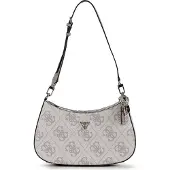 GUESS Noelle Ii Top Zip Shoulder Bag - Cream - ONE SIZE