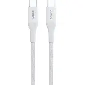 EPICO USB-C -kaapeli, 100 W, 0,3 m, valkoinen