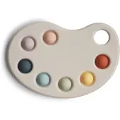 Mushie aktiviteettilelu väripaletti painelulelu Multi colour