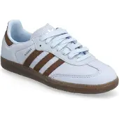 Adidas Originals Matalavartiset tennarit 'SAMBA' vaaleansininen / tummanruskea