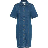 Kaffe Kalena Denim Dress - Blue - 40