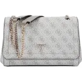 GUESS Olkalaukku 'Noelle II' taupe / offwhite