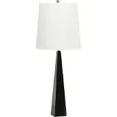 Elstead Lighting Pöytävalaisin Ascent, Musta, Olohuone/ruokailutila, Metalli