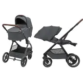 Maxi-Cosi Lastenratas/Kantokoppa - Oxford+ - Twilligrafiitti - - OneSize - Lastenrattaat