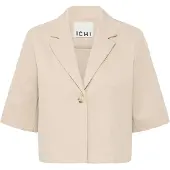 Ichi Ihkate Sus Cropped Bl - Beige - L