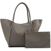 Abro Willow Shopperit Nahka 61 cm Harmaa