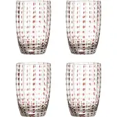 Bloomingville Brinley juomalasi 4-pack Ruskea