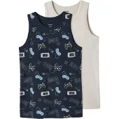 Name it Navy Gamer Hihaton T-paita 2 Yksiköt