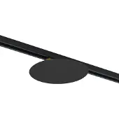 QAZQA Moderni musta kattovalaisin 1-vaiheiselle kiskojärjestelmälle 2-lamppuinen - Iconic Pulley