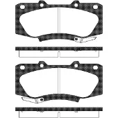 REMSA Jarrupalat Etu, 1468.04 - Toyota - Hi-lux