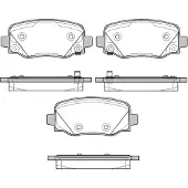 REMSA Jarrupalat Taka, 1578.02 - Jeep - Cherokee, Compass, Renegade. Fiat - 500x. Alfa romeo - Tonale q4, Tonale