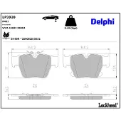 Delphi Jarrupalat Taka, LP3920 - BMW - Xm