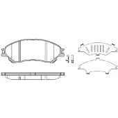 REMSA Jarrupalat Etu, 1589.02 - Suzuki - Vitara, Sx4, S-cross