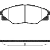 REMSA Jarrupalat Etu, 1466.00 - Toyota - Hi-lux