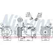 Nissens Ilmastointikompressori - Hyundai - I20