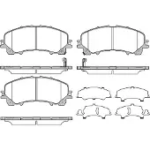 REMSA Jarrupalat Etu, 1407.12 - Nissan - X-trail. Renault - Koleos. Infiniti - Q50