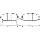 REMSA Jarrupalat Etu, 1548.02 - Honda - Hr-v, Hrv