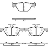 REMSA Jarrupalat Taka, 1638.02 - Subaru - Outback, Forester, Xv, Impreza, Levorg