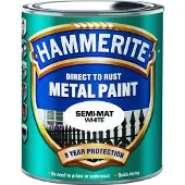 Hammerite Vasaranjälkimaali puolihimmeä valkoinen 750 ml