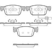 REMSA Jarrupalat Etu, 1692.01 - Audi - A4, A4 quattro, A5, A5 quattro, A4 allroad