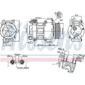 Nissens Kompressori, ilmastointilaite 89327