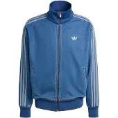Adidas Track Top Denim Firebird - Medium Vintage Denim, koko Small