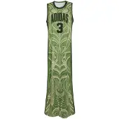 Adidas Farm Prm Dress - Green - XS