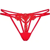 Bluebella Nova Thong - Red - 36