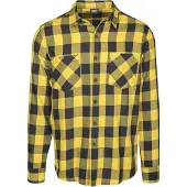 Urban Classics Basic Flannel Pitkähihainen Kauluspaita
