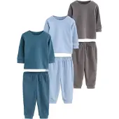 Next Yöpuku laivastonsininen / pastellinsininen / taupe