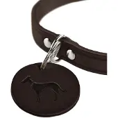 Hunter Pet - Hundhalsband Aalborg Brun 52 - Halsmått 38-47cm - Koirat - Kaulapannat