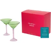 Urban Nature Culture lahjasetti martini-lasit 2-pack Green