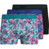 Jack & Jones Jacexotic Leaves Trunks 3 Pack Sn - Multi/patterned - XXL
