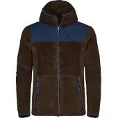 Elevenate M Glacier Pile Hood Shiitake Brown - S