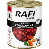 Rafi 24x800g Dog Classic nauta koiran märkäruoka