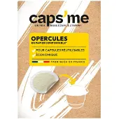 Capsme Täytä paperikansi, valkoinen