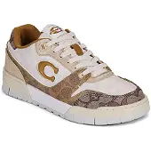Coach Soho Sneaker With Mixed Signature - Brown - 36