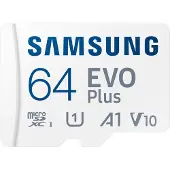 Samsung MB-MC64S, 64 GB, MicroSDXC, UHS-I, 160 MB/s, Class 1 (U1), V10 (MB-MC64SA/EU)