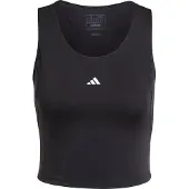 Adidas Urheilutoppi musta / valkoinen