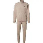 EA7 for man. 8NPV60_PJVRZ Tracksuit Core Identity beige (M), Casual, Sport, Cotton, Long sleeve