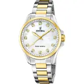 Festina Petite cream solar ladies naisten kello F20655/1