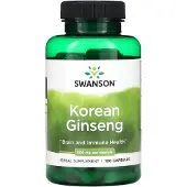 Swanson Health Korealainen ginseng 500 mg - 100 kapselia