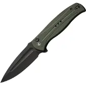 CIVIVI Incindie C23053-2 Black Stonewashed 14C28N, OD Green G10 pocket knife