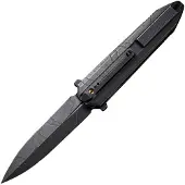We Knife Diatomic Framelock Black SW