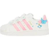 Adidas Originals Tennarit 'Superstar II' taivaansininen / roosa / valkoinen