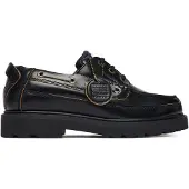 Tommy Hilfiger Archive 01 Boat Shoe Lthr - Black - 40
